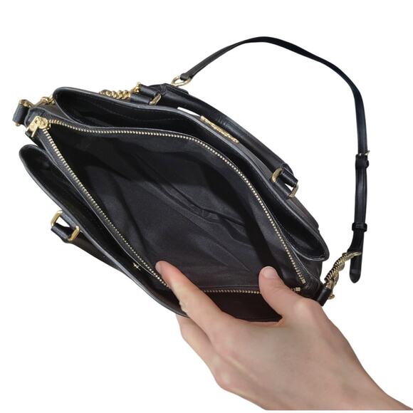 Coach Sage Carryall Signature Canvas Bag Shoulder‎ Crossbody Purse Classic - Picture 14 of 16